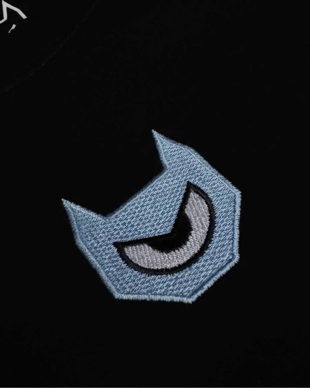 SAD BOYS 310G TEE — BLACK / BLUE