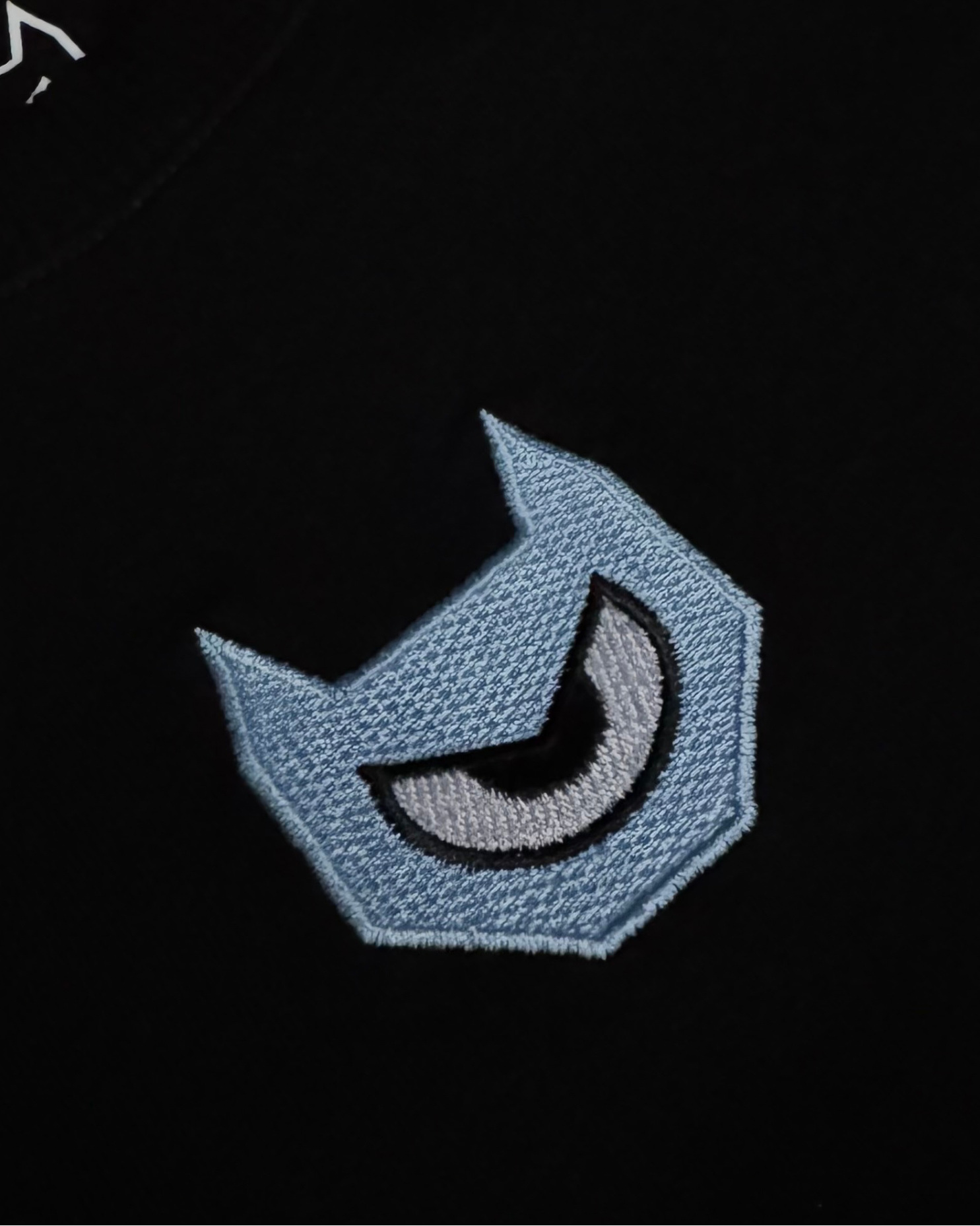 SAD BOYS 310G TEE — BLACK / BLUE