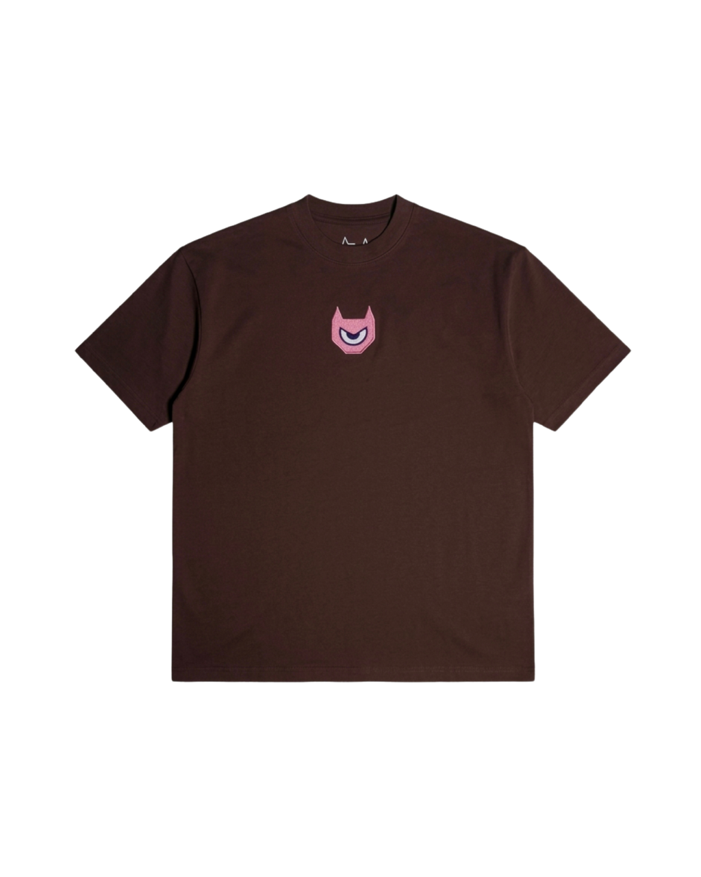BUNNY 250G TEE — CHOCOLATE / PINK