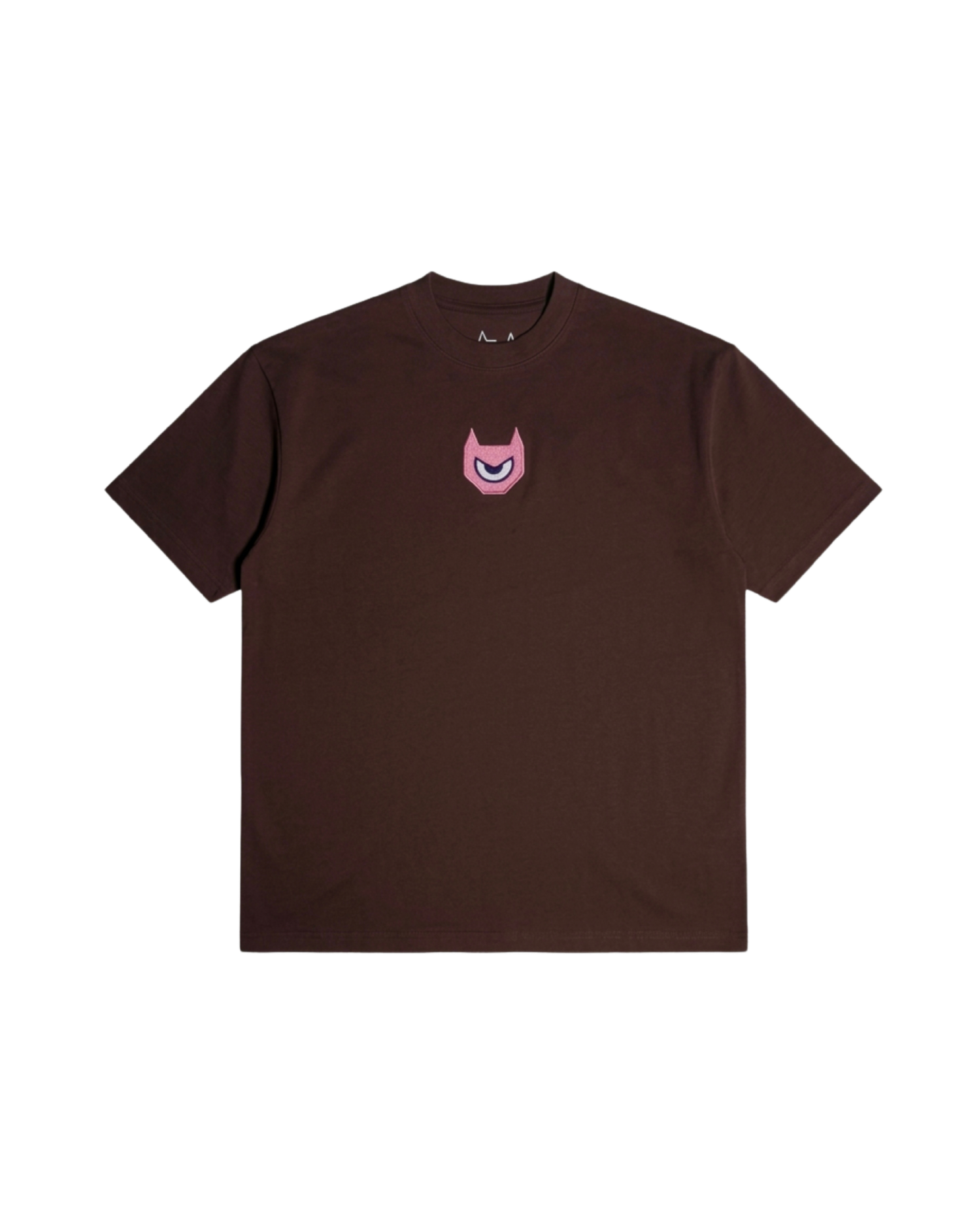 BUNNY 250G TEE — CHOCOLATE / PINK