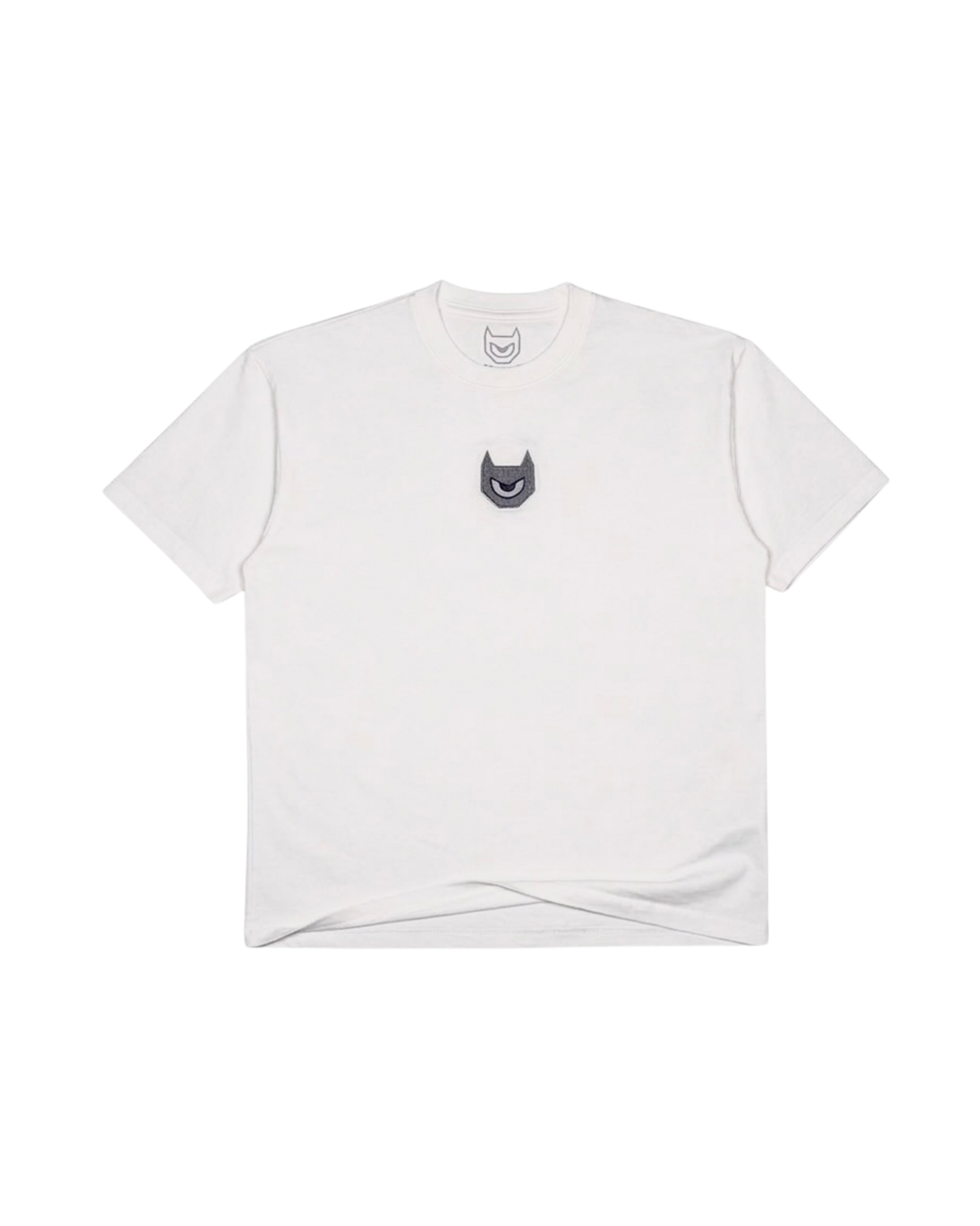 TRUST FUND 250G TEE — IVORY / GREY
