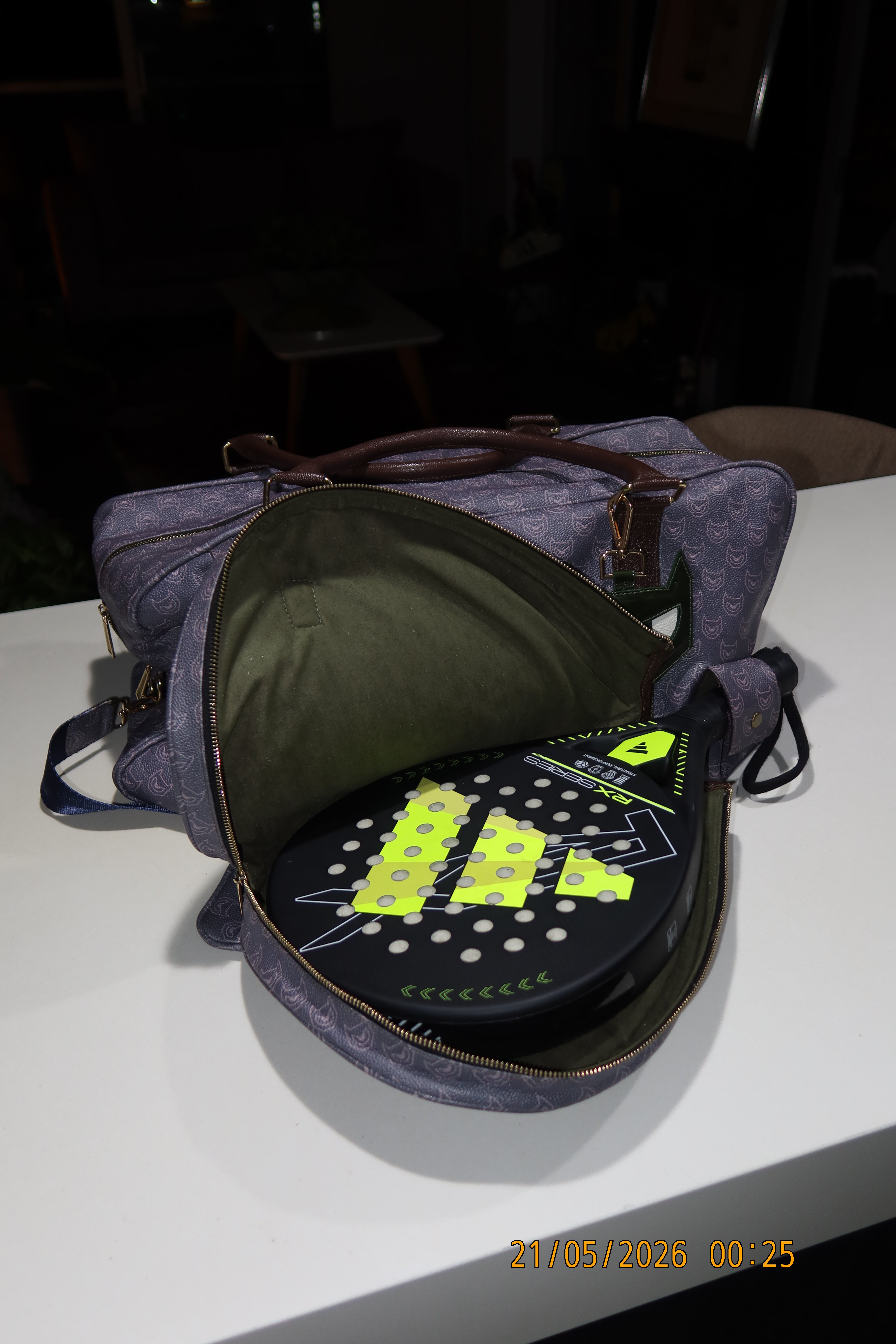 COURT LEATHER BAG — PADEL