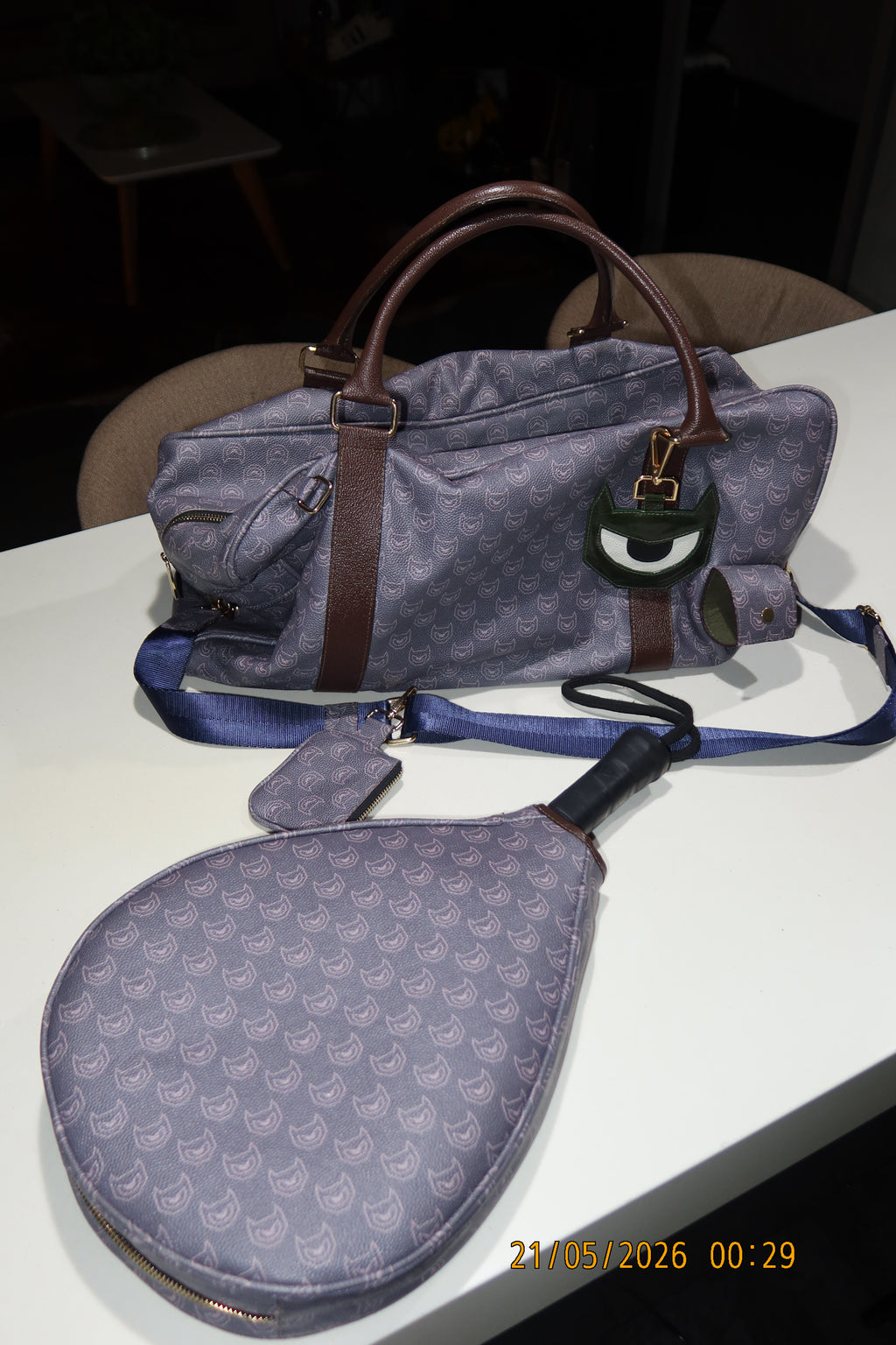 COURT LEATHER BAG — PADEL