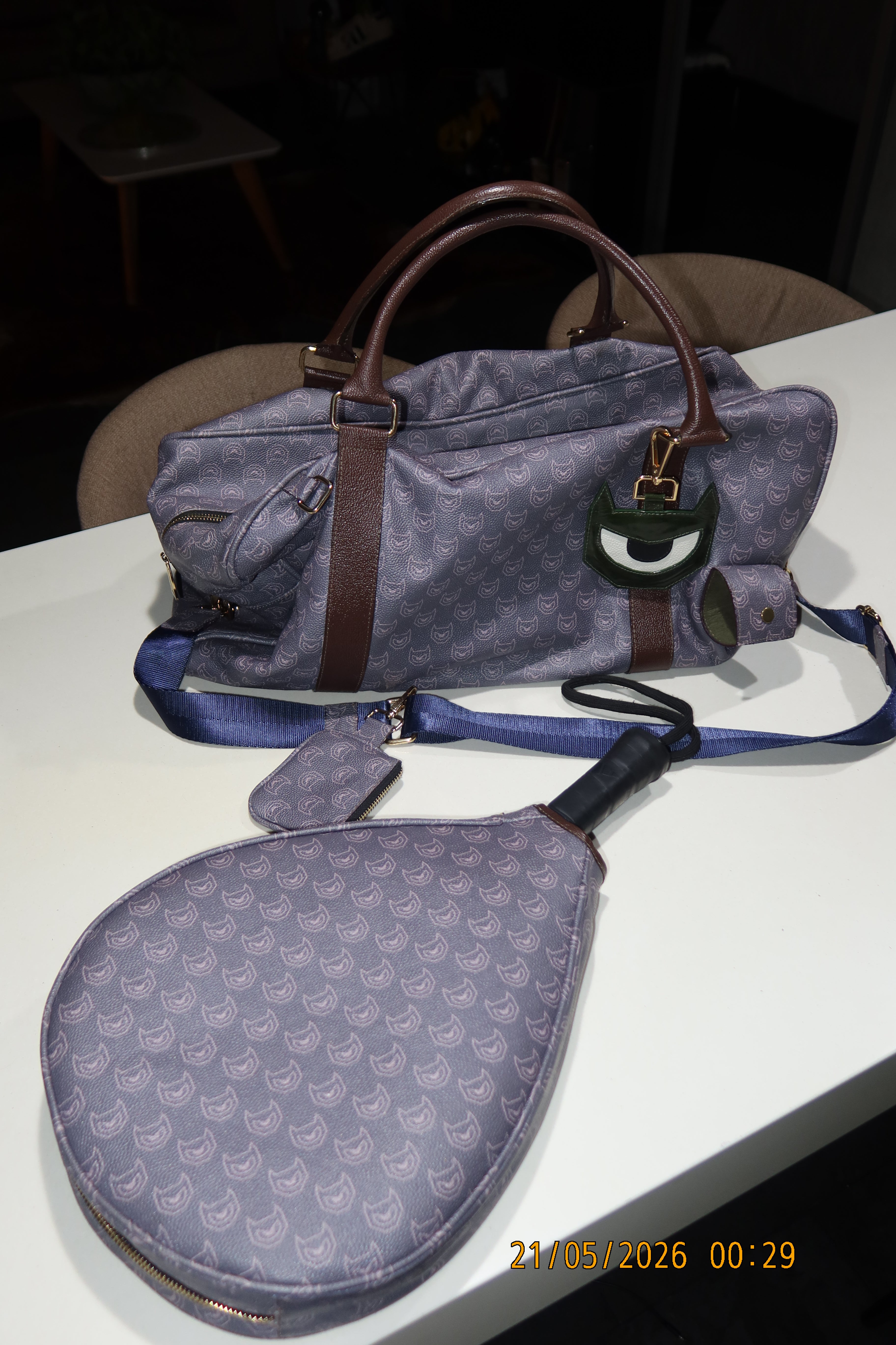 COURT LEATHER BAG — PADEL