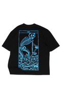 TAROT 310G TEE — BLACK / BLUE — CALI FASHION WEEK 2026